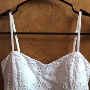 Lilly Pulitzer dress, white flower pattern